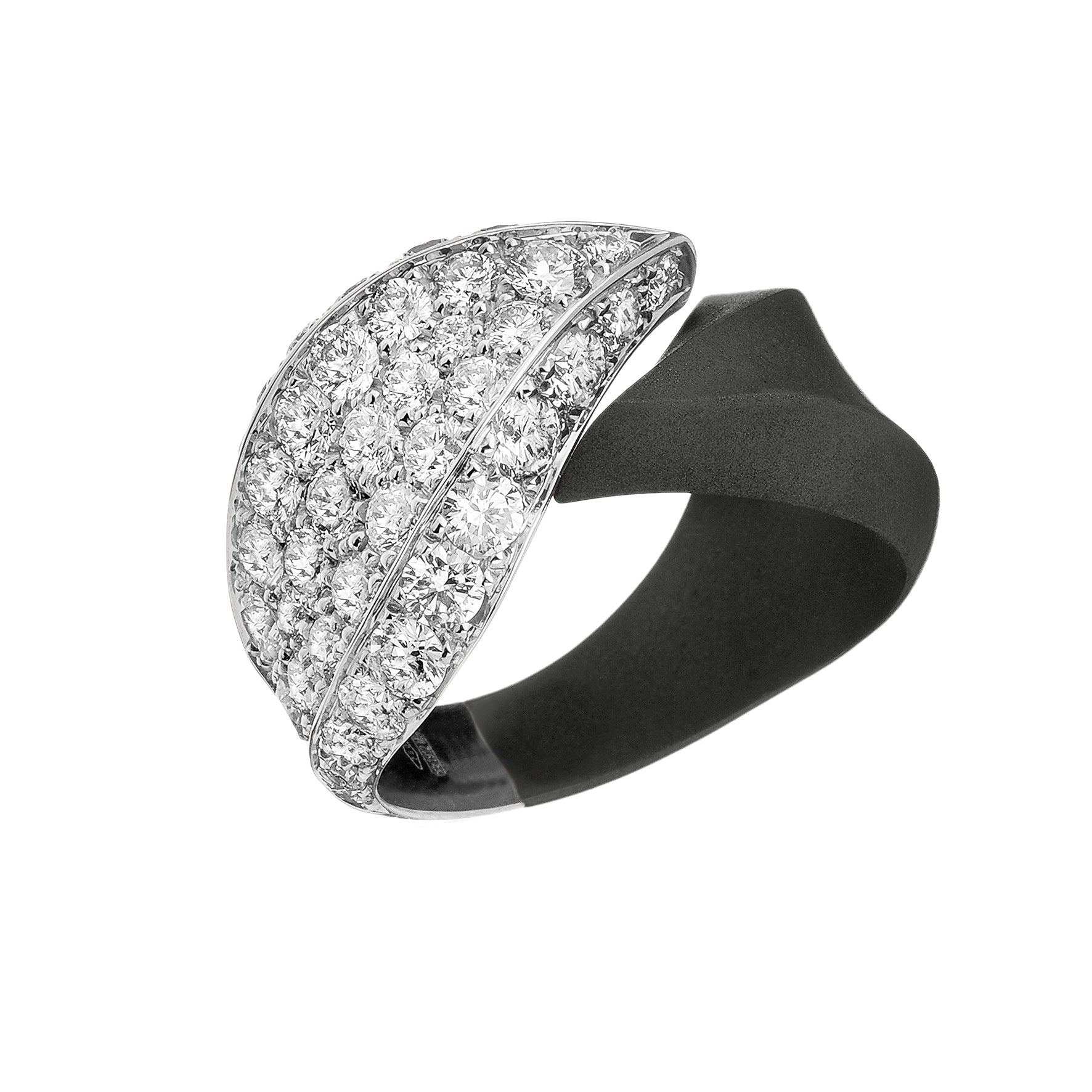 Abbraccio Leaf Ring