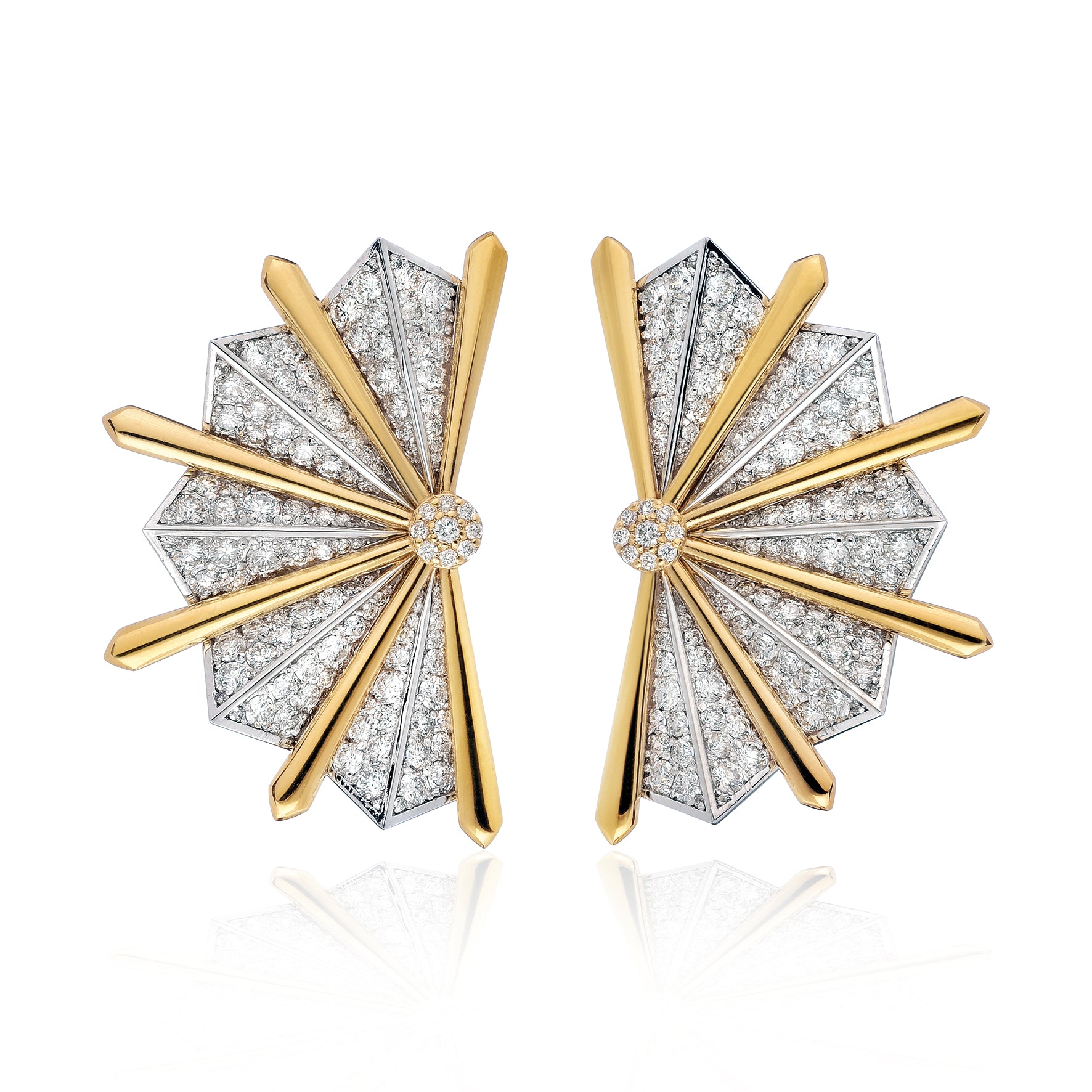 Amaranta Grande Pave' Earrings