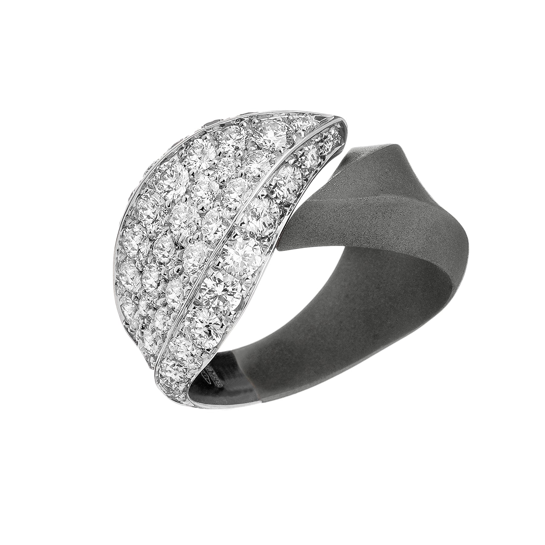 Abbraccio Leaf Ring