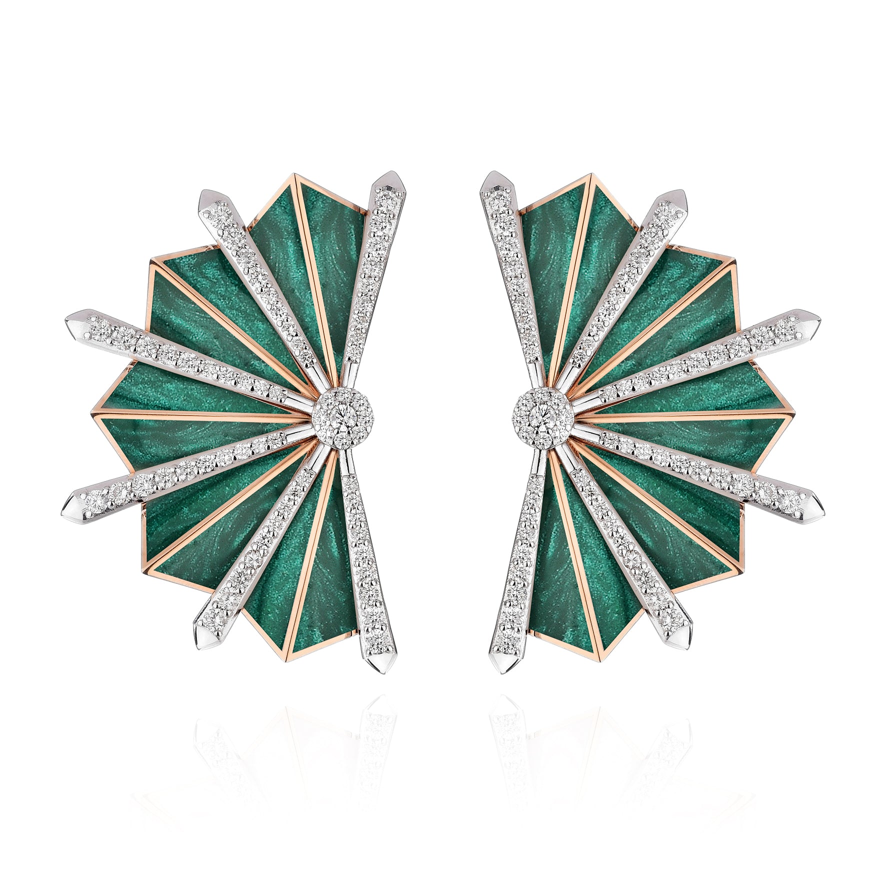 Amaranta Grande Ventaglio Earrings