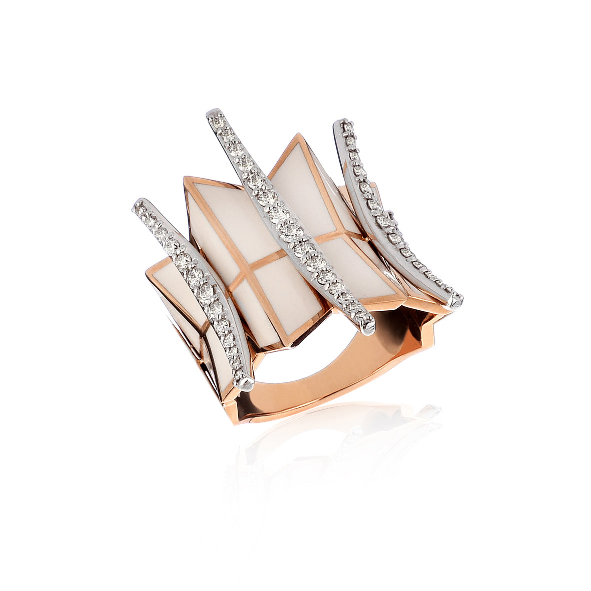 Amaranta Triple Arc Ring