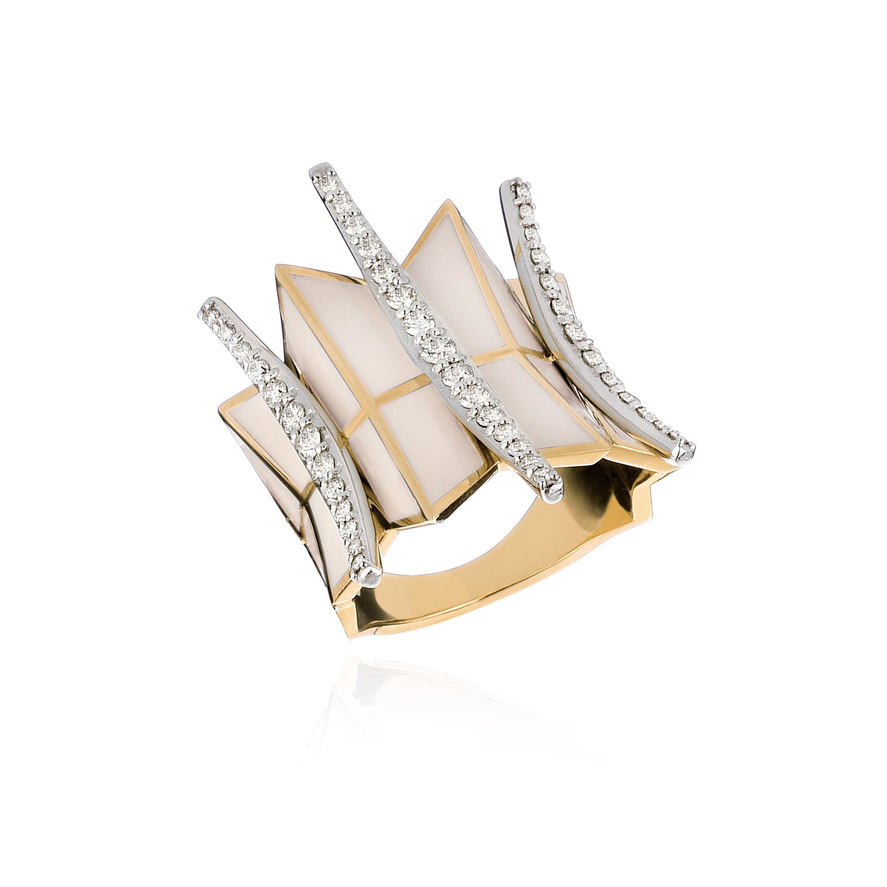 Amaranta Triple Arc Ring