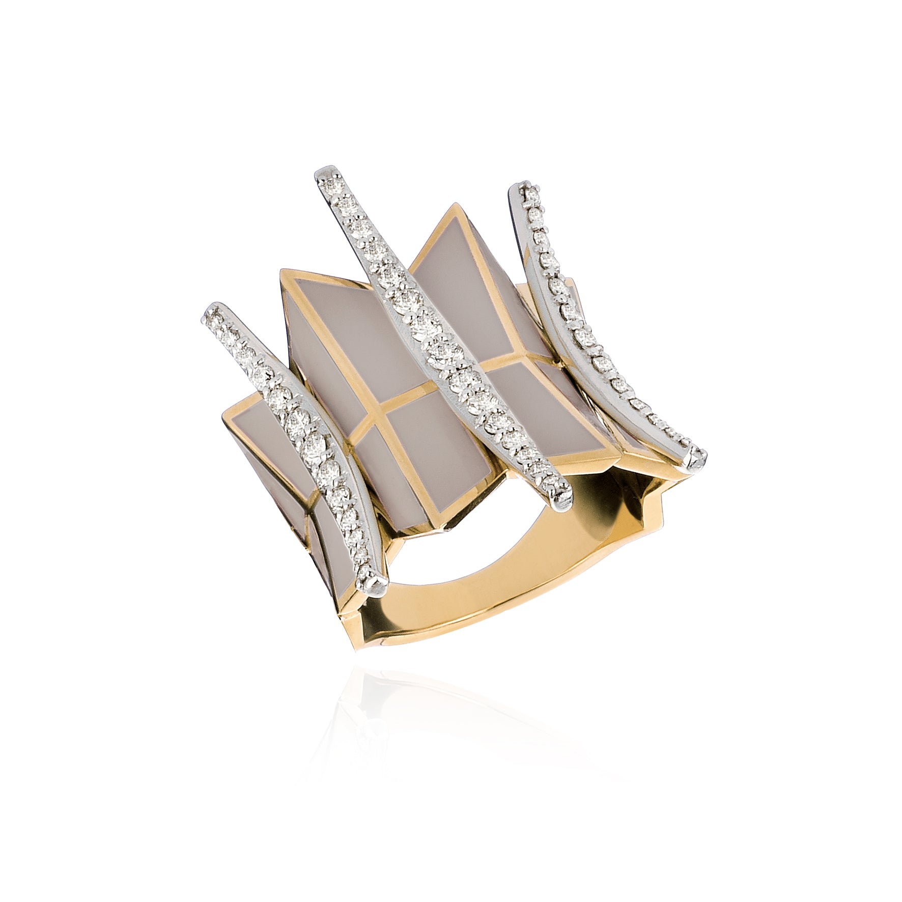 Amaranta Triple Arc Ring