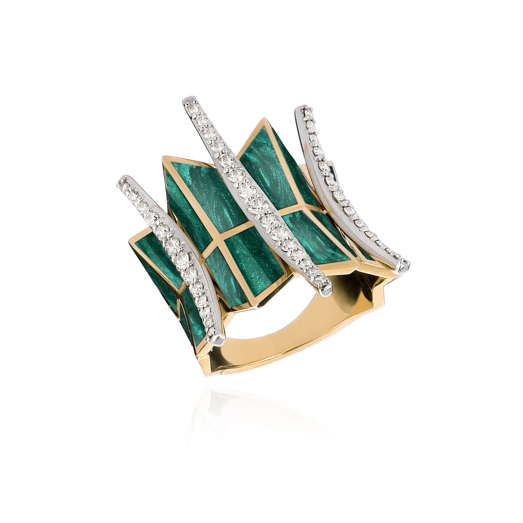 Amaranta Triple Arc Ring