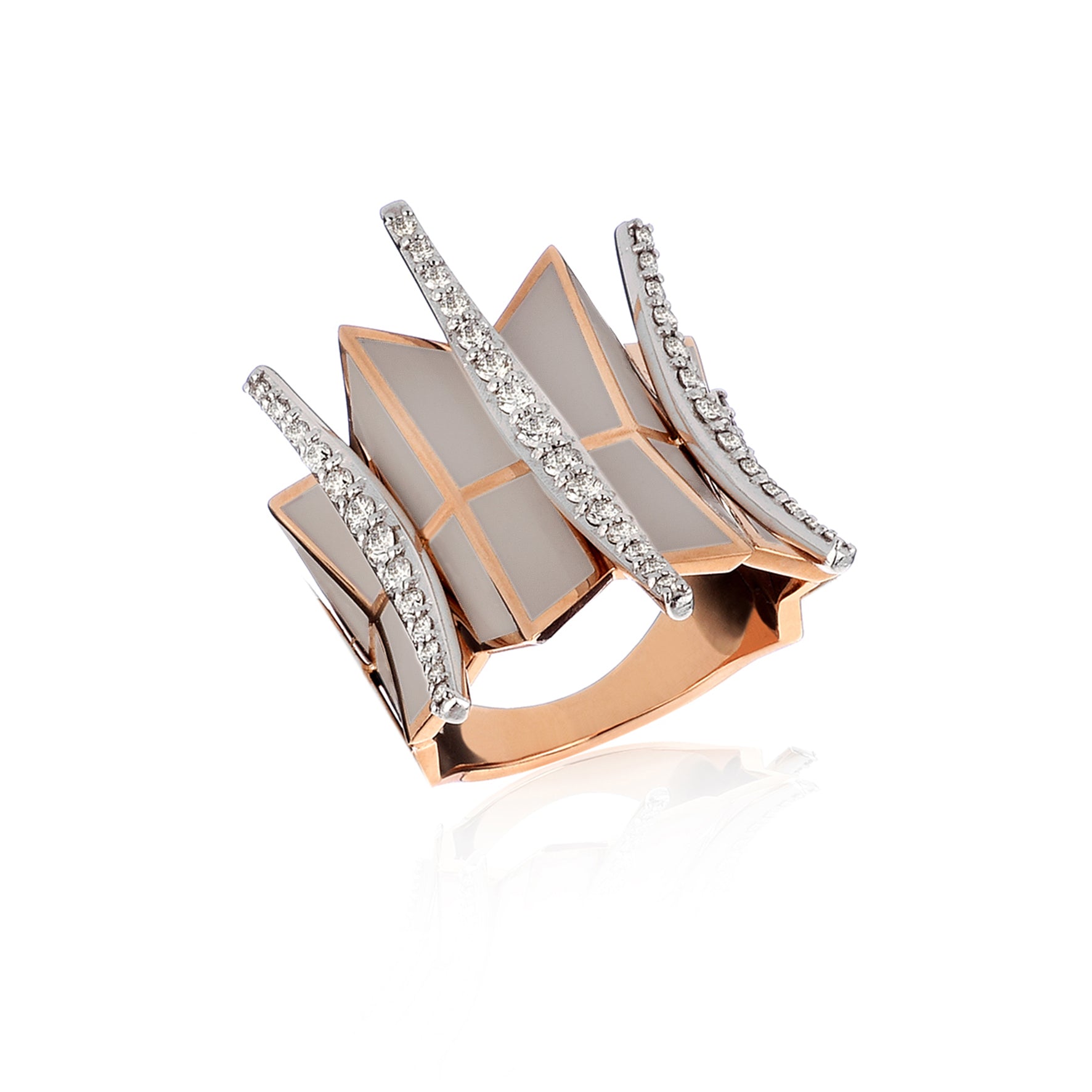 Amaranta Triple Arc Ring