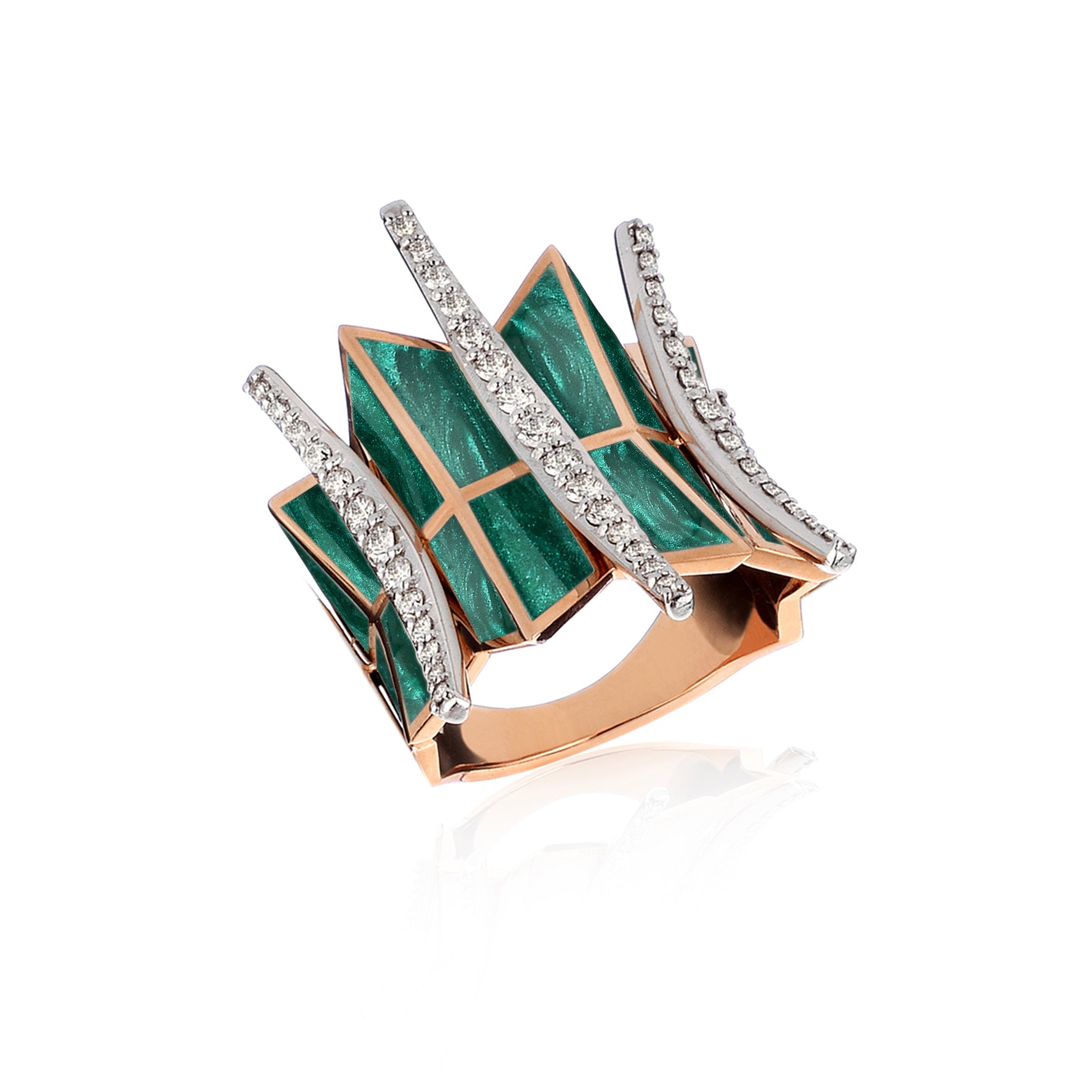 Amaranta Triple Arc Ring