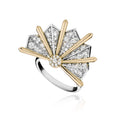 Amaranta Ventaglio Pave' Ring