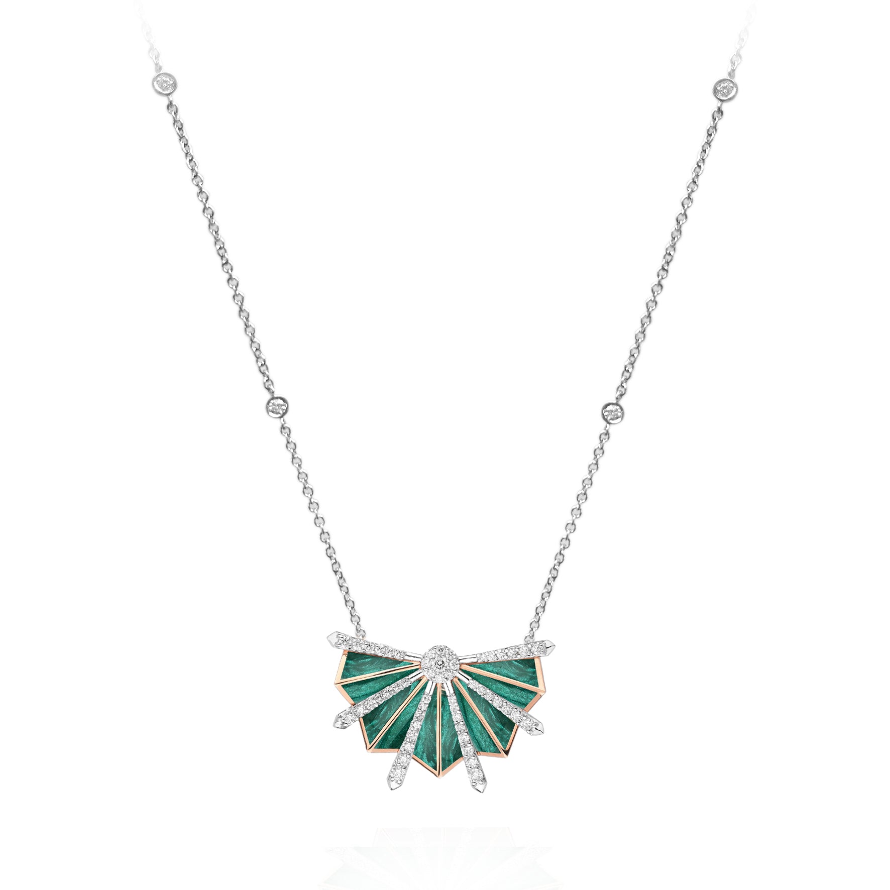 Amaranta Enamel Necklace