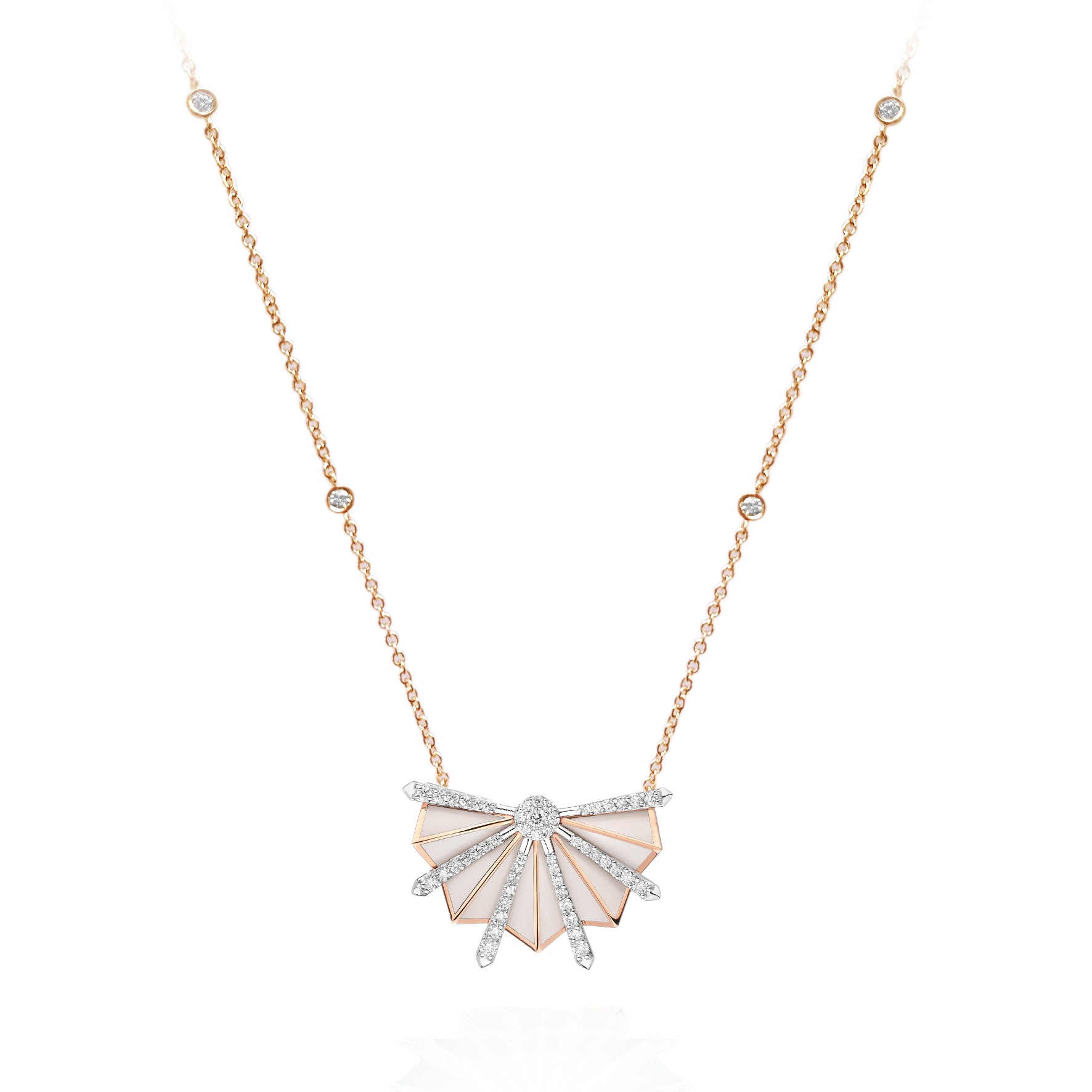 Amaranta Enamel Necklace