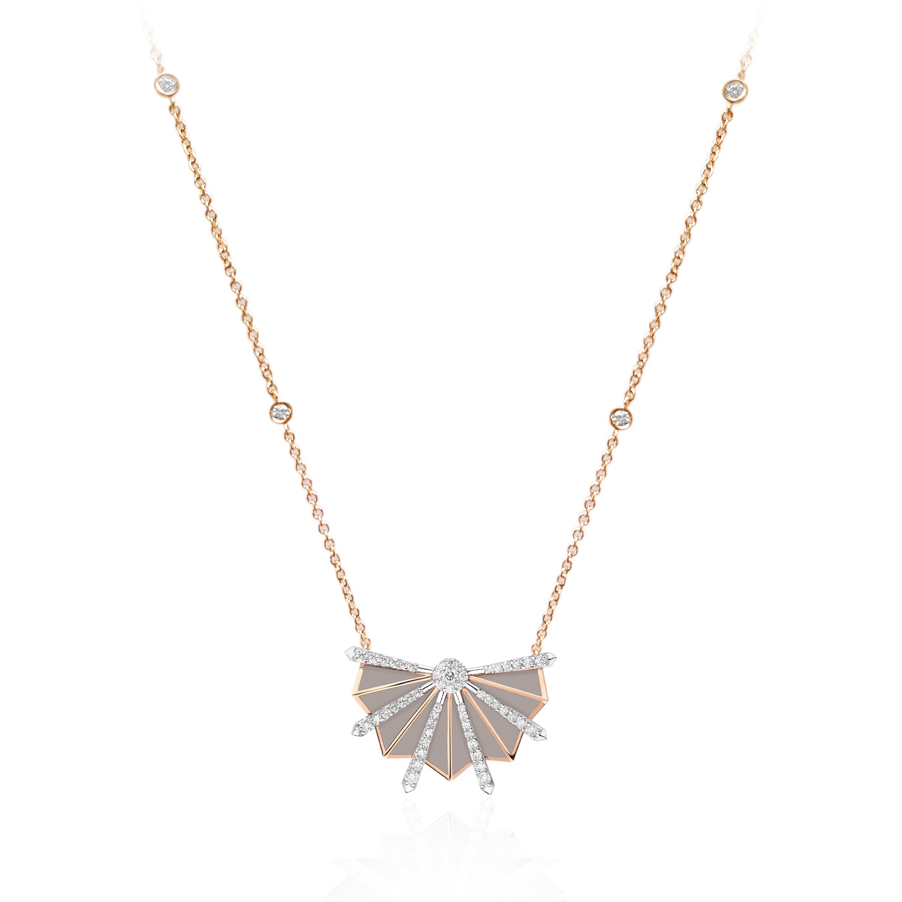 Amaranta Enamel Necklace