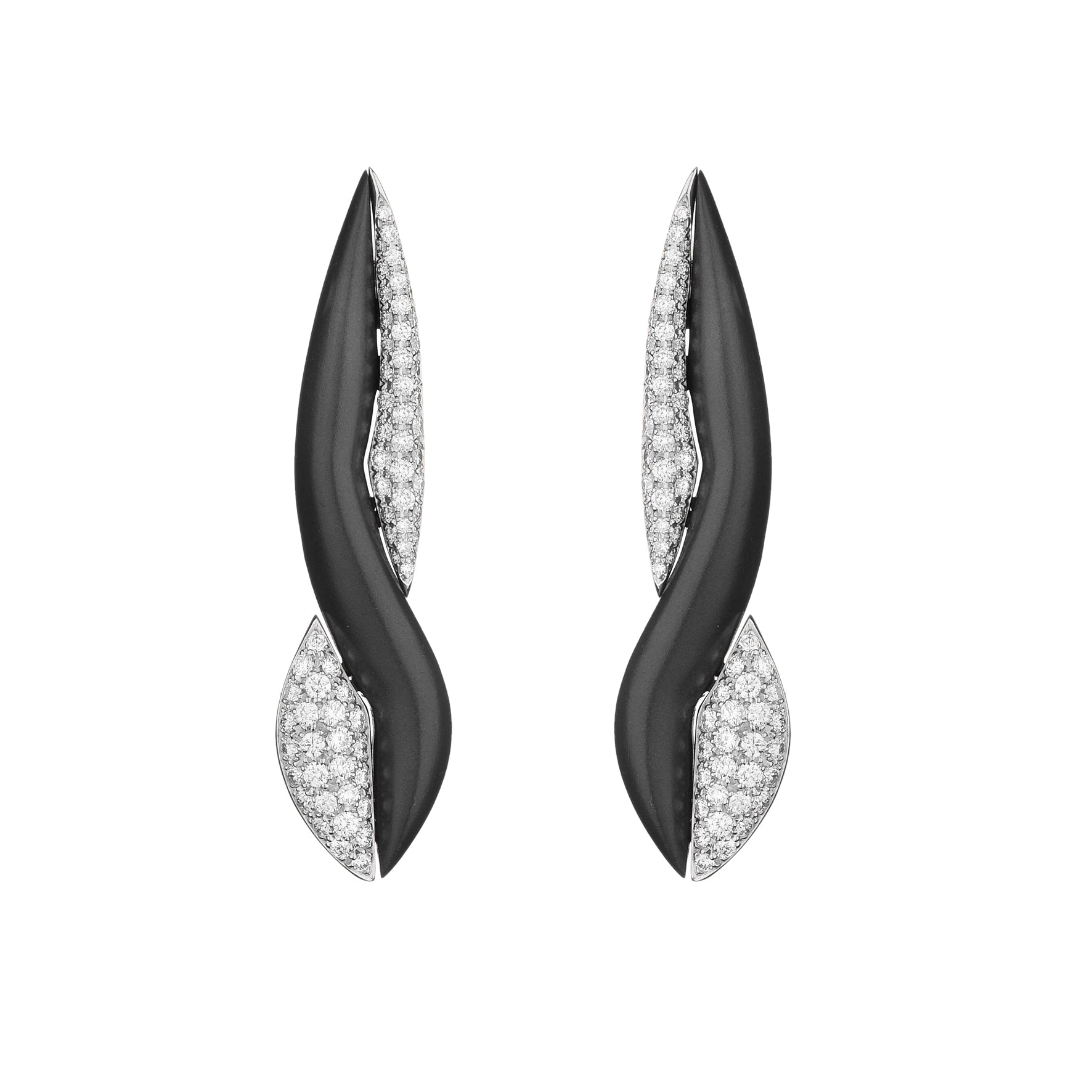 Abbraccio Grande Leaf Earrings