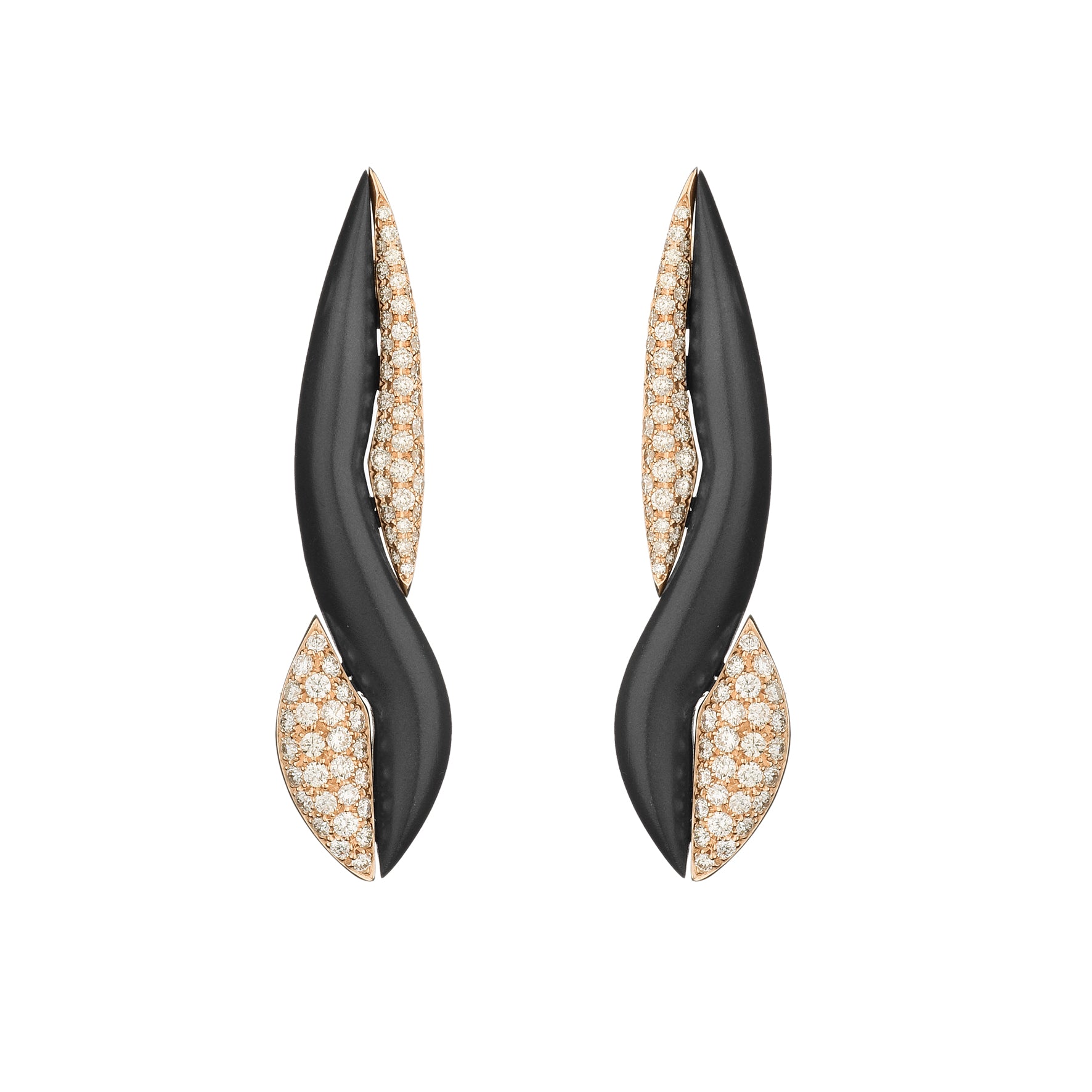 Abbraccio Grande Leaf Earrings