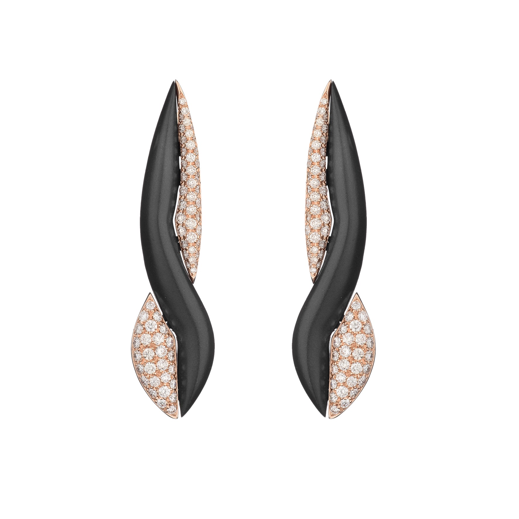 Abbraccio Grande Leaf Earrings