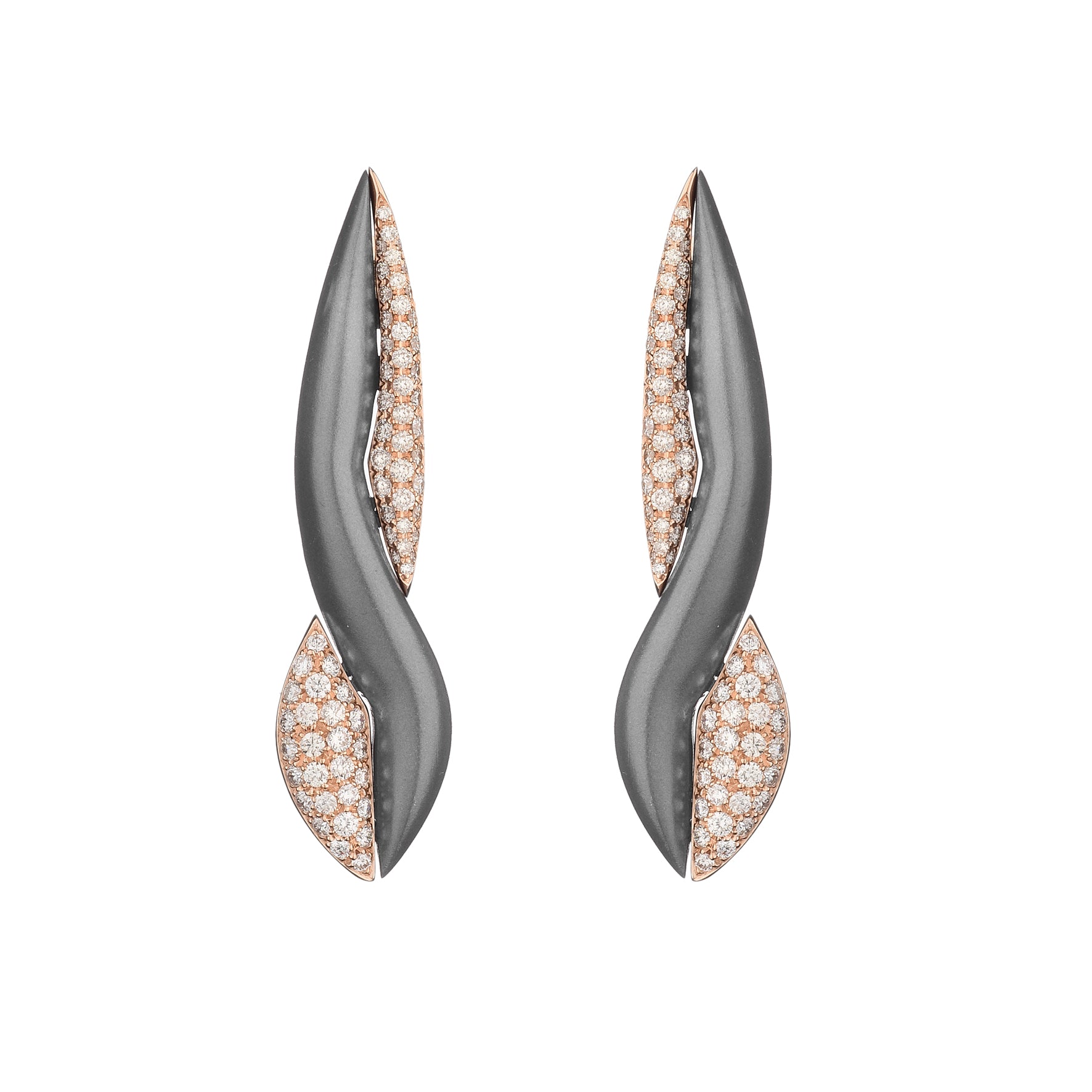 Abbraccio Grande Leaf Earrings