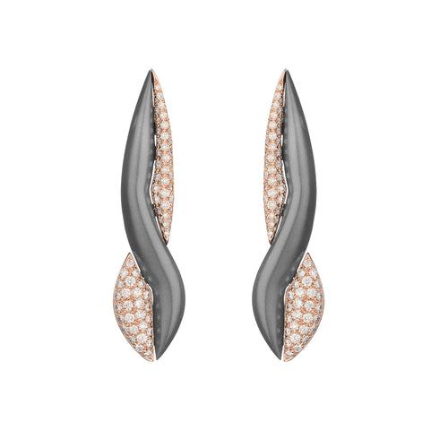 Abbraccio Grande Leaf Earrings