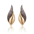 Abbraccio Constellation Petite Leaf Earrings