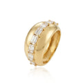 Atena Domed Gold Ring