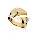 Abbraccio Leaf Ring- Elan