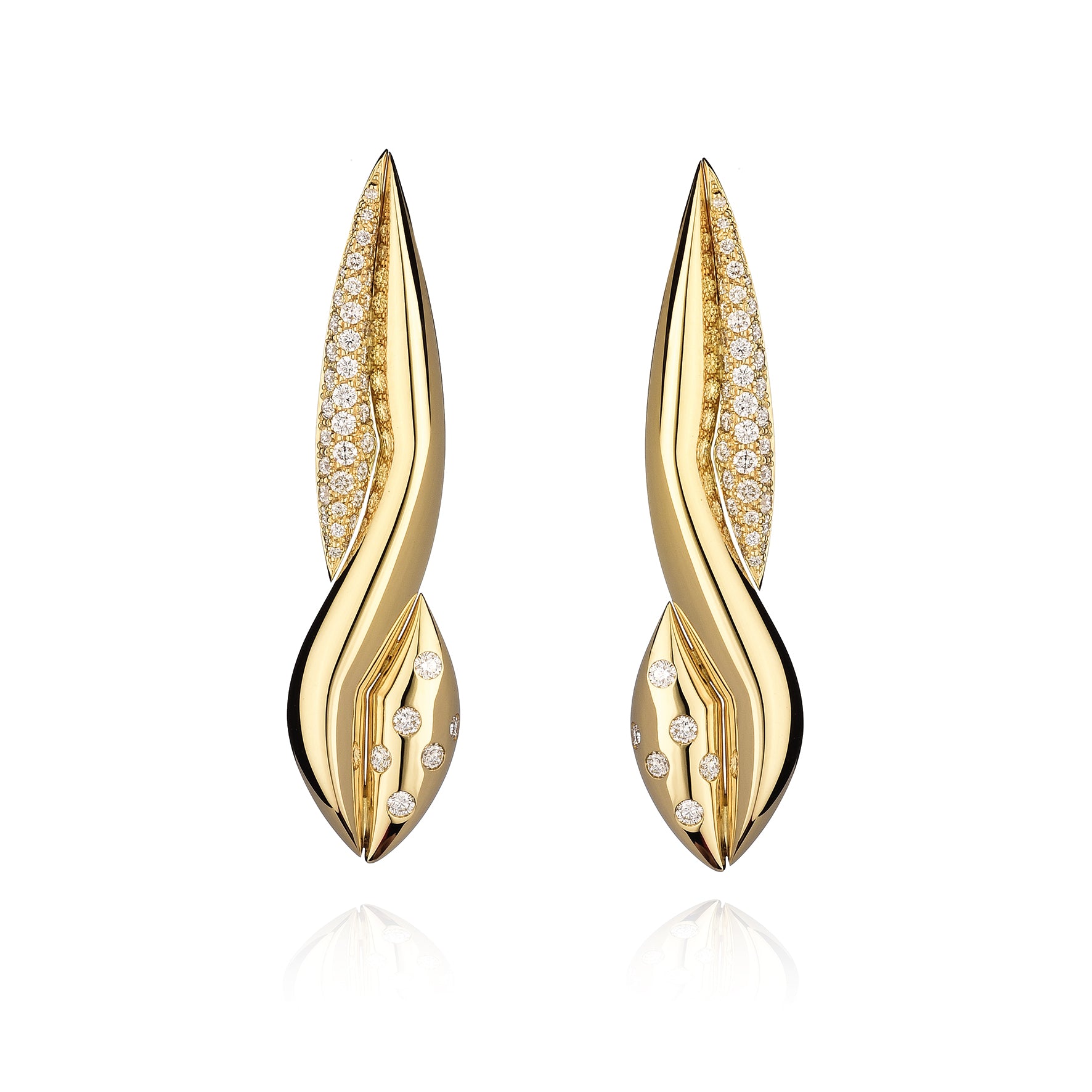 Abbraccio Earrings- Elan- Grande