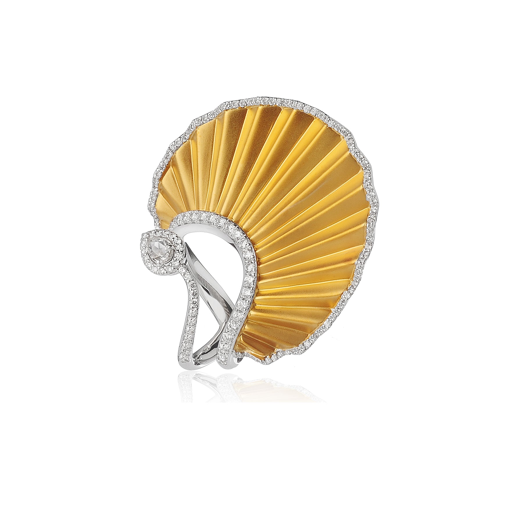 Plisse Bloom Ring