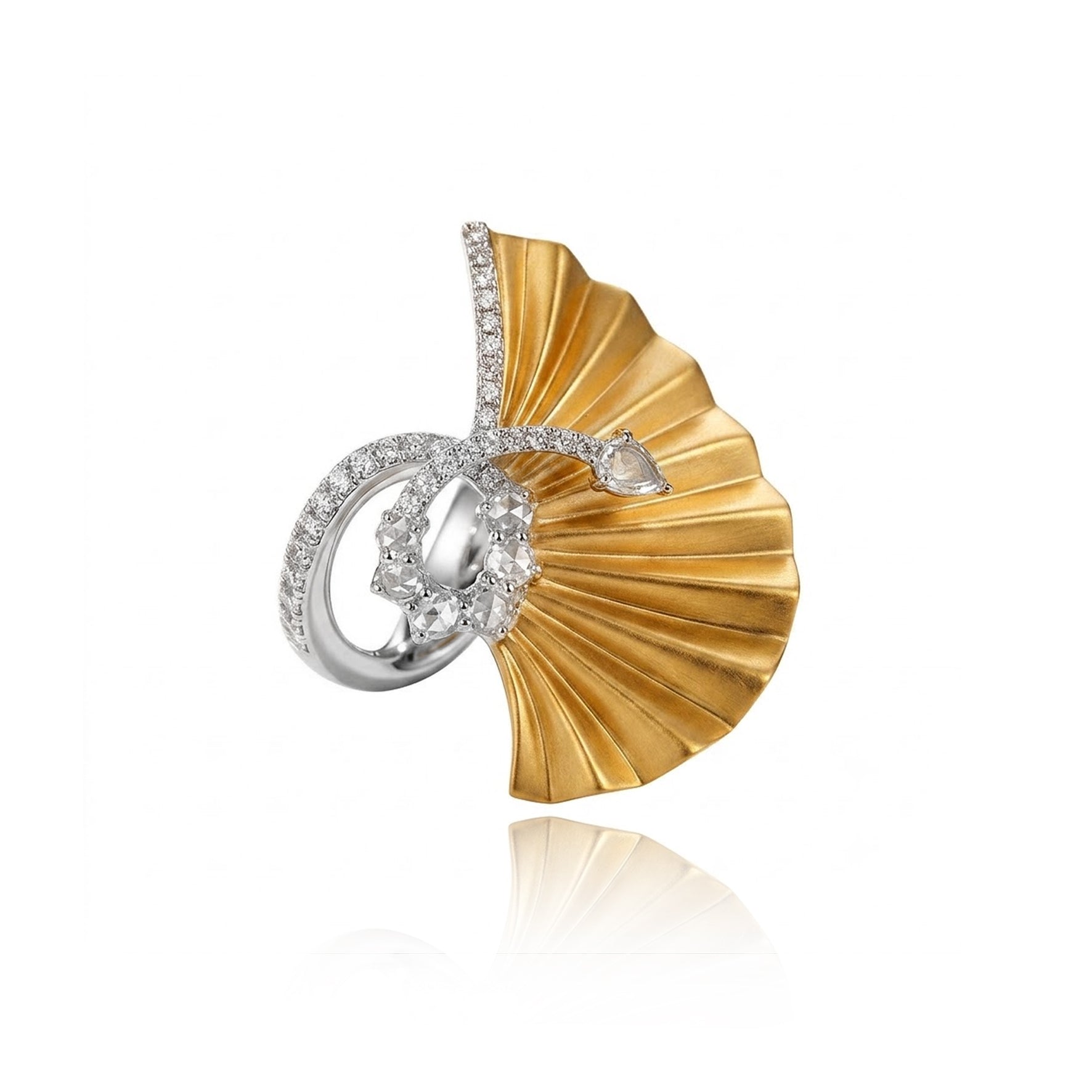 Plise Entwine Ring