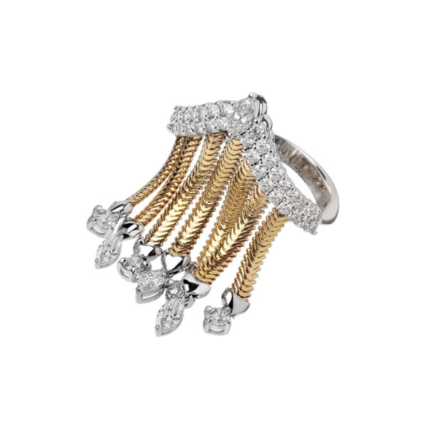 Sinuosa Anello V Frange